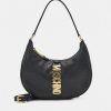 * | Moschino Belt Shoulder Bag Handbag Black