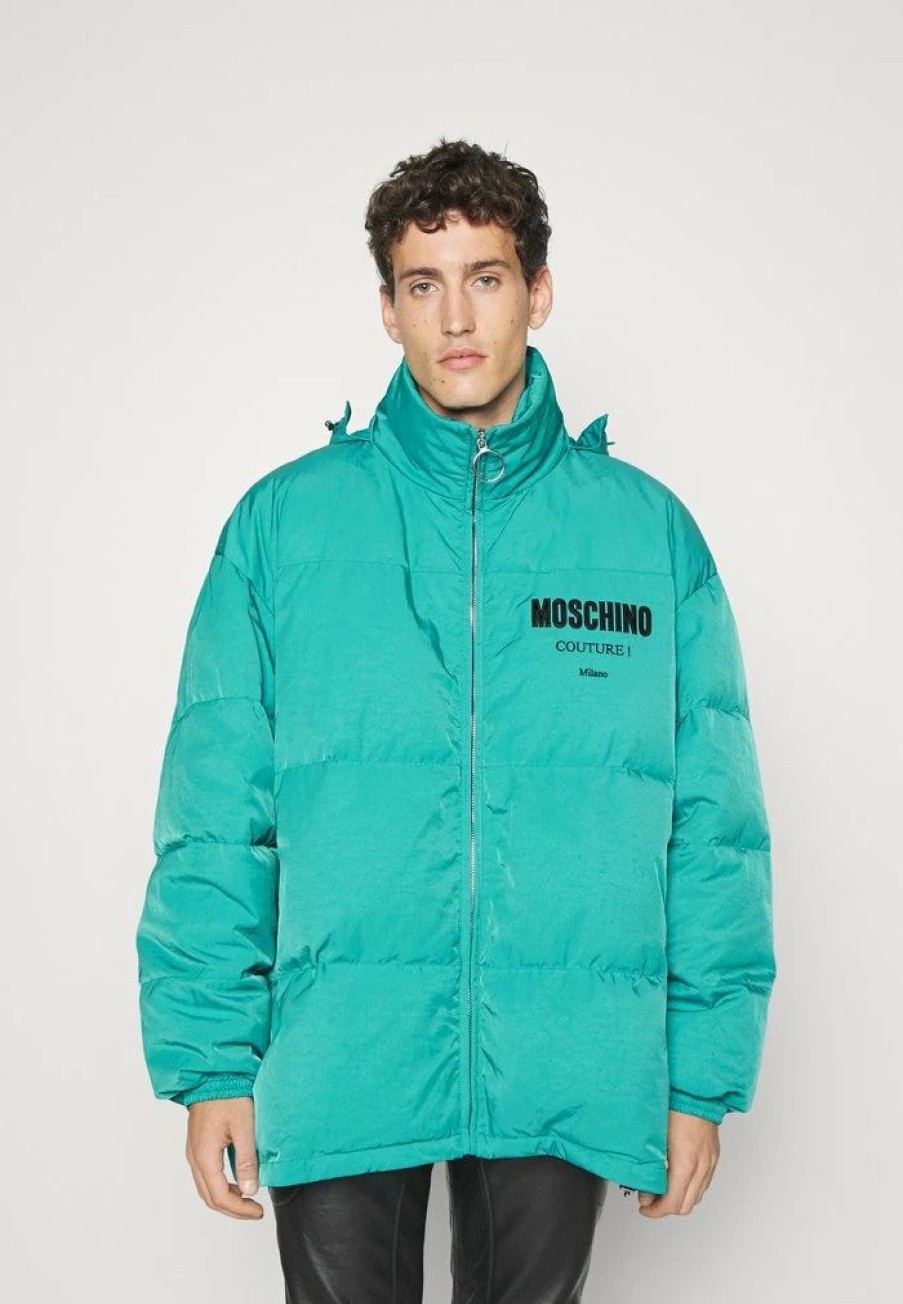 * | Moschino Long Jacket Light Jacket Fantasy Green