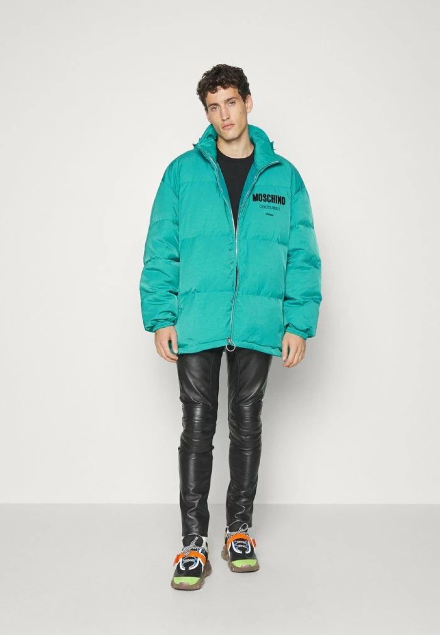 * | Moschino Long Jacket Light Jacket Fantasy Green