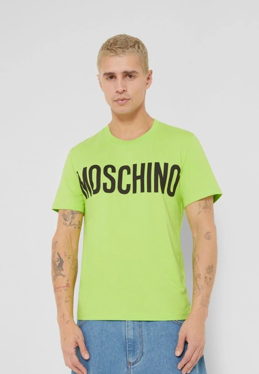 * | Moschino Print T-Shirt Green