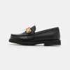 * | Moschino College Galvanic Lettering Logo Slip-Ons Black