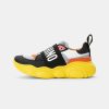 * | Moschino Unisex Trainers White/Black/Orange/White