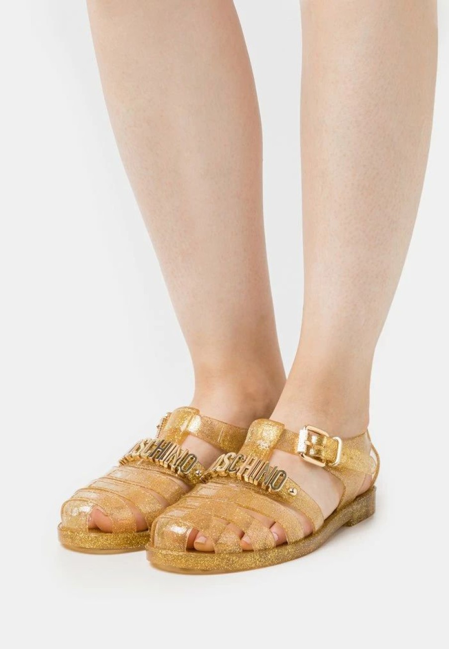 * | Moschino Sandals Oro