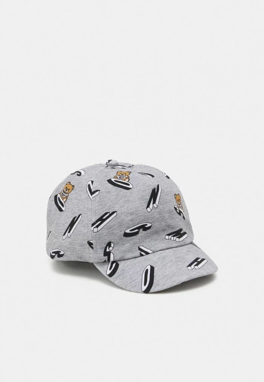 * | Moschino Hat Unisex Cap Grey Melange