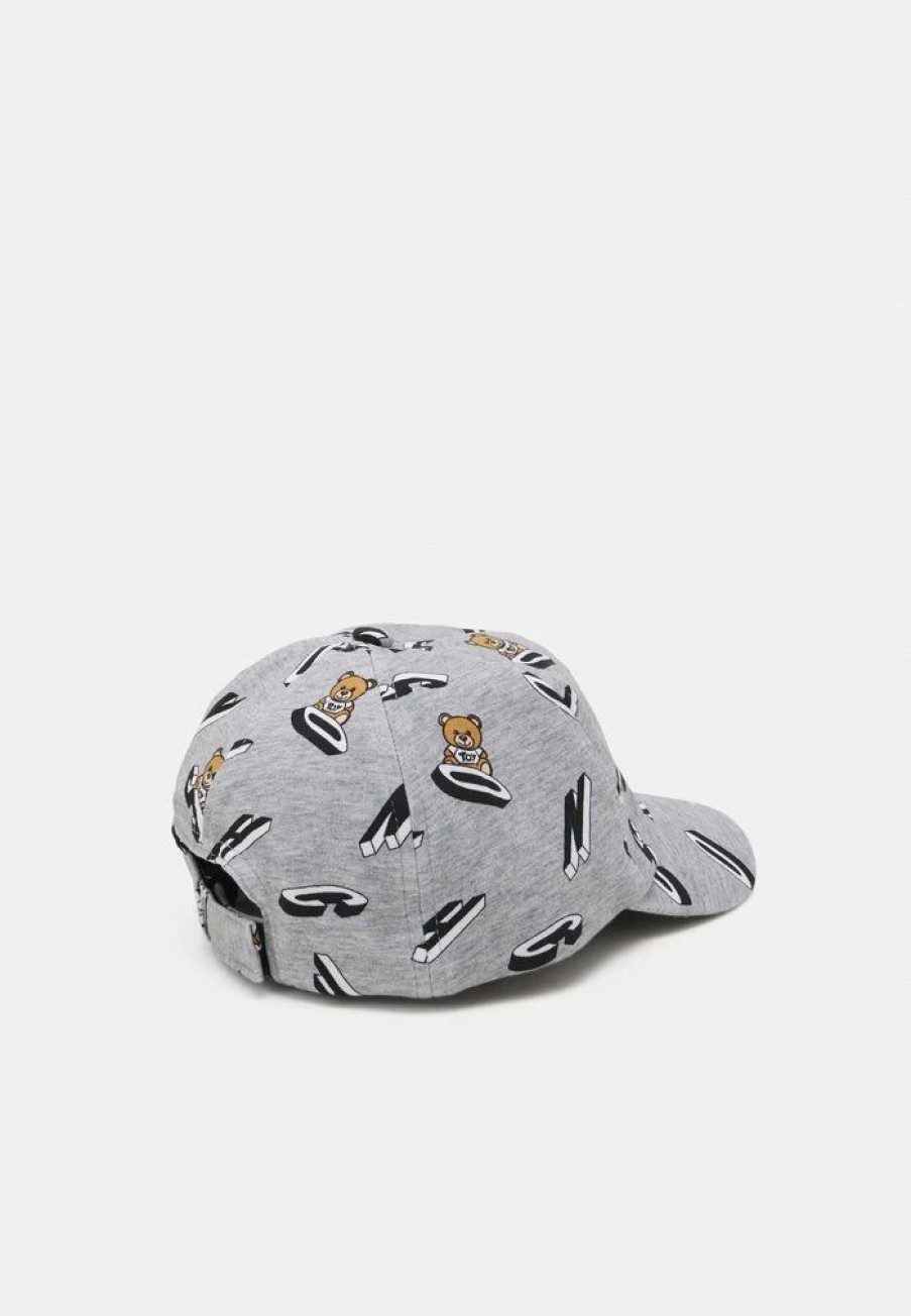 * | Moschino Hat Unisex Cap Grey Melange