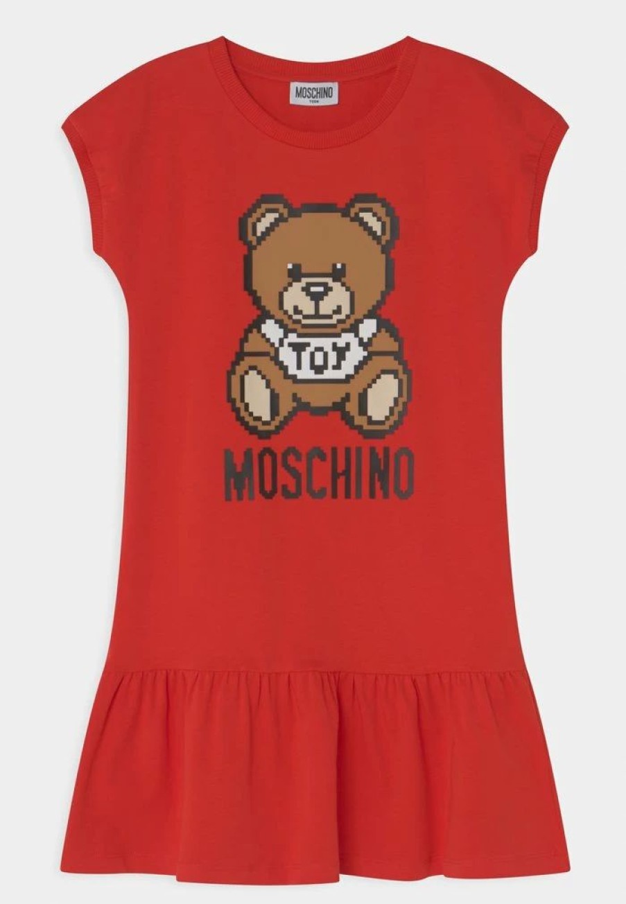 * | Moschino Dress Day Dress Poppy Red