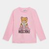 * | Moschino Long Sleeved Top Sweet Pink