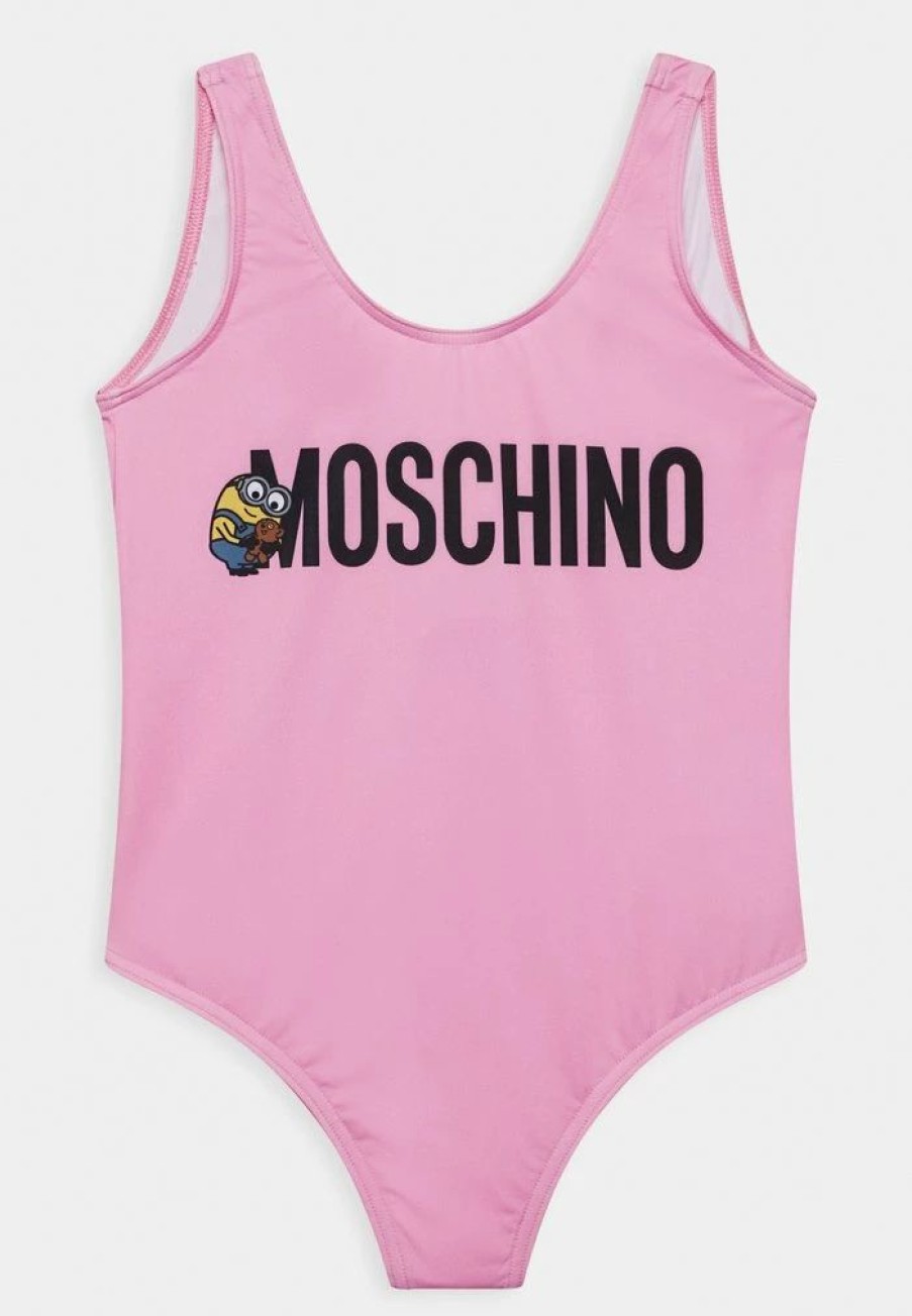 * | Moschino X Minions Swimsuit Sweet Pink