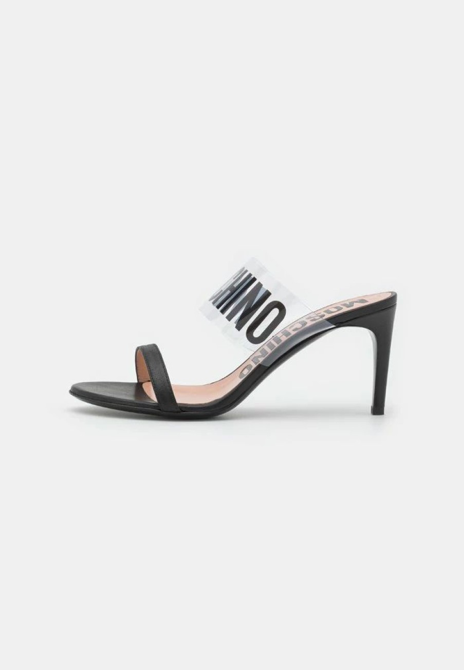 * | Moschino Heeled Mules Nero