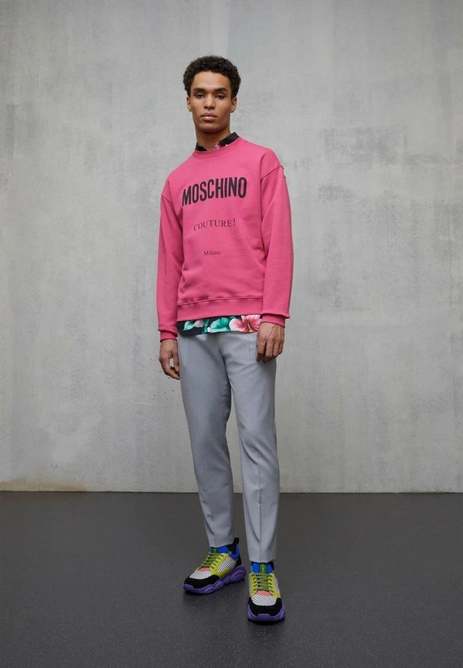 * | Moschino Sweatshirt Fucsia