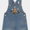 * | Moschino Dungarees Unisex Dungarees Light Blu