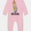 * | Moschino Babygrow Addition Unisex Sleep Suit Sweet Pink