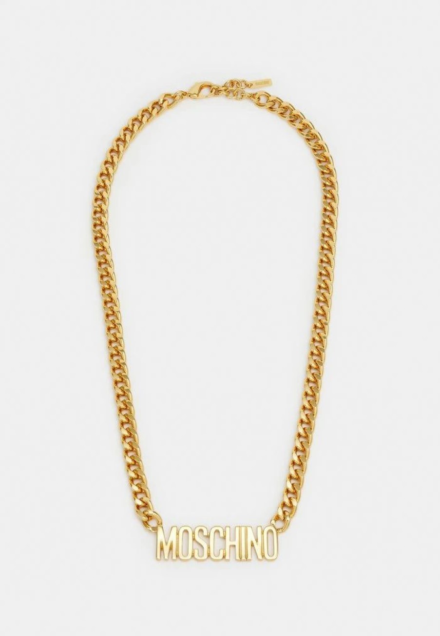 * | Moschino Necklace Necklace Shiny Gold-Coloured