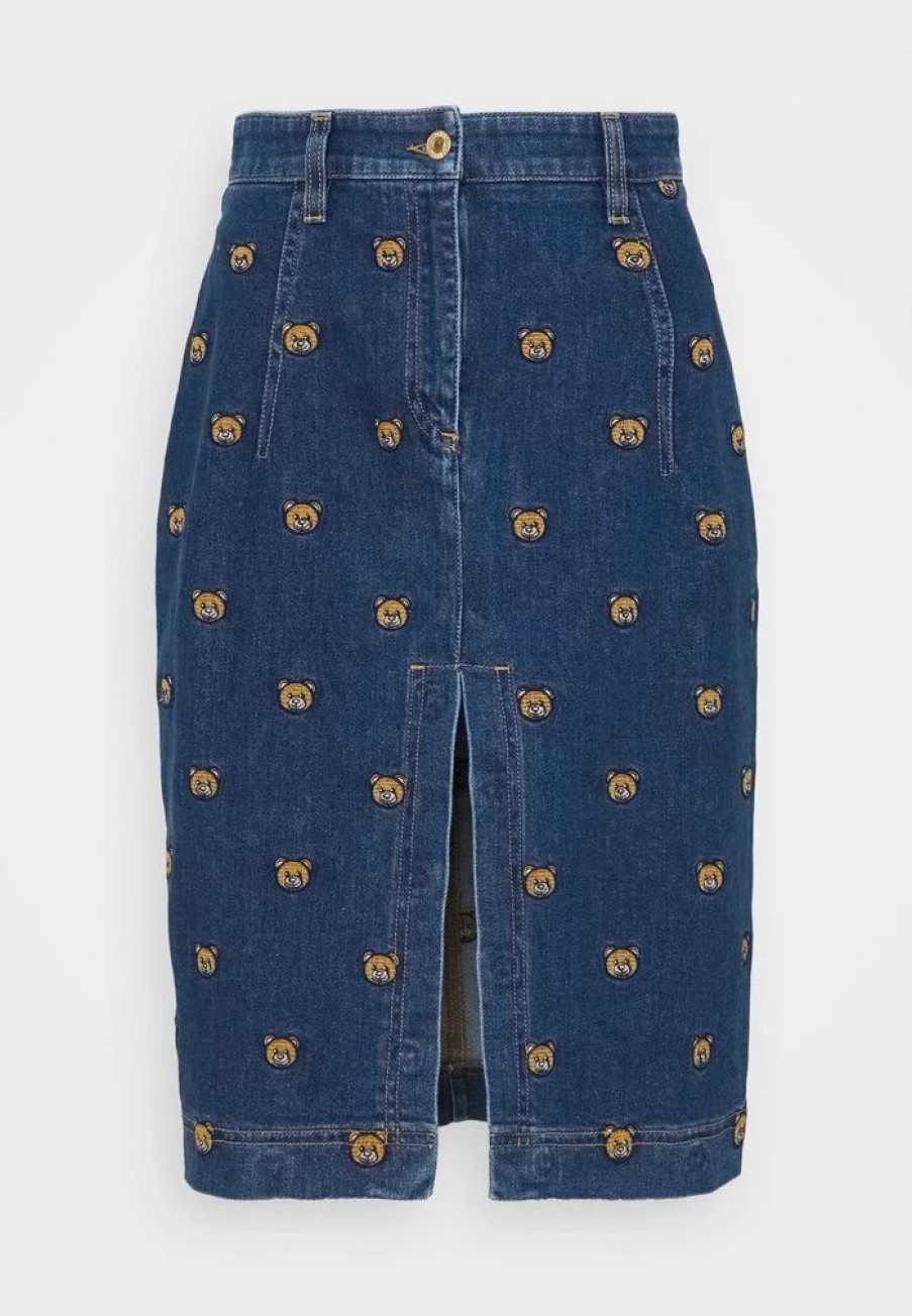 * | Moschino Skirt Denim Skirt Blue Denim