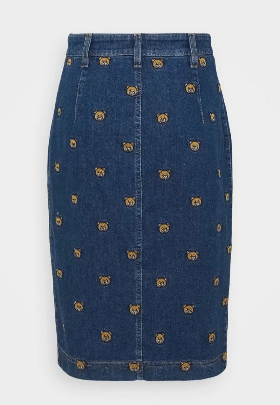 * | Moschino Skirt Denim Skirt Blue Denim