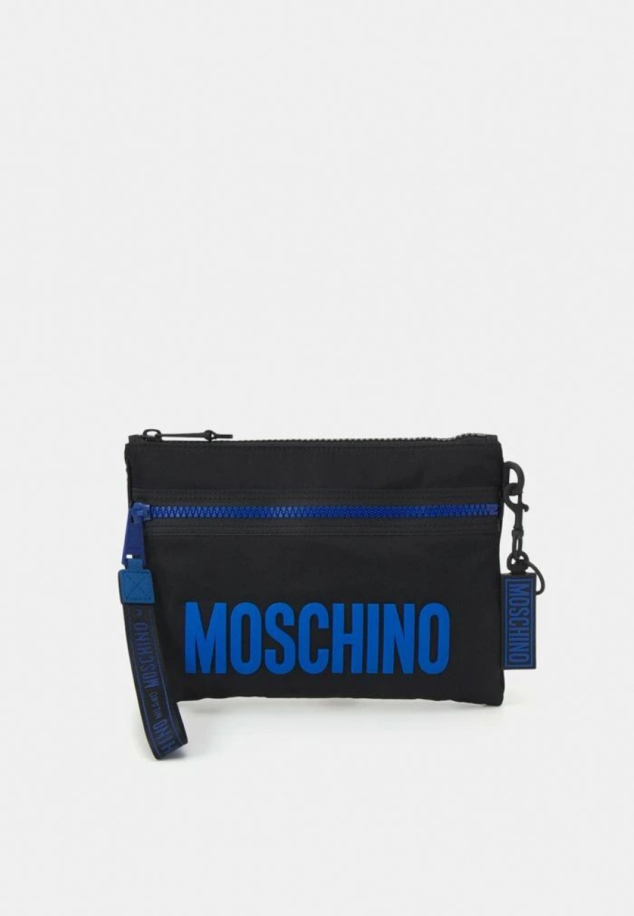 * | Moschino Unisex Wash Bag Black