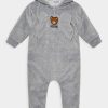 * | Moschino Babygrow Unisex Jumpsuit Melange Grey