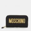 * | Moschino Portafoglio Wallet Black/Gold-Coloured