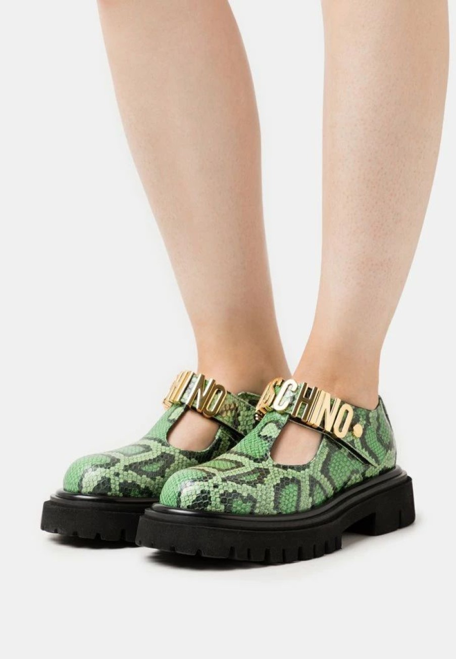 * | Moschino Slip-Ons Verdino/Pistillo