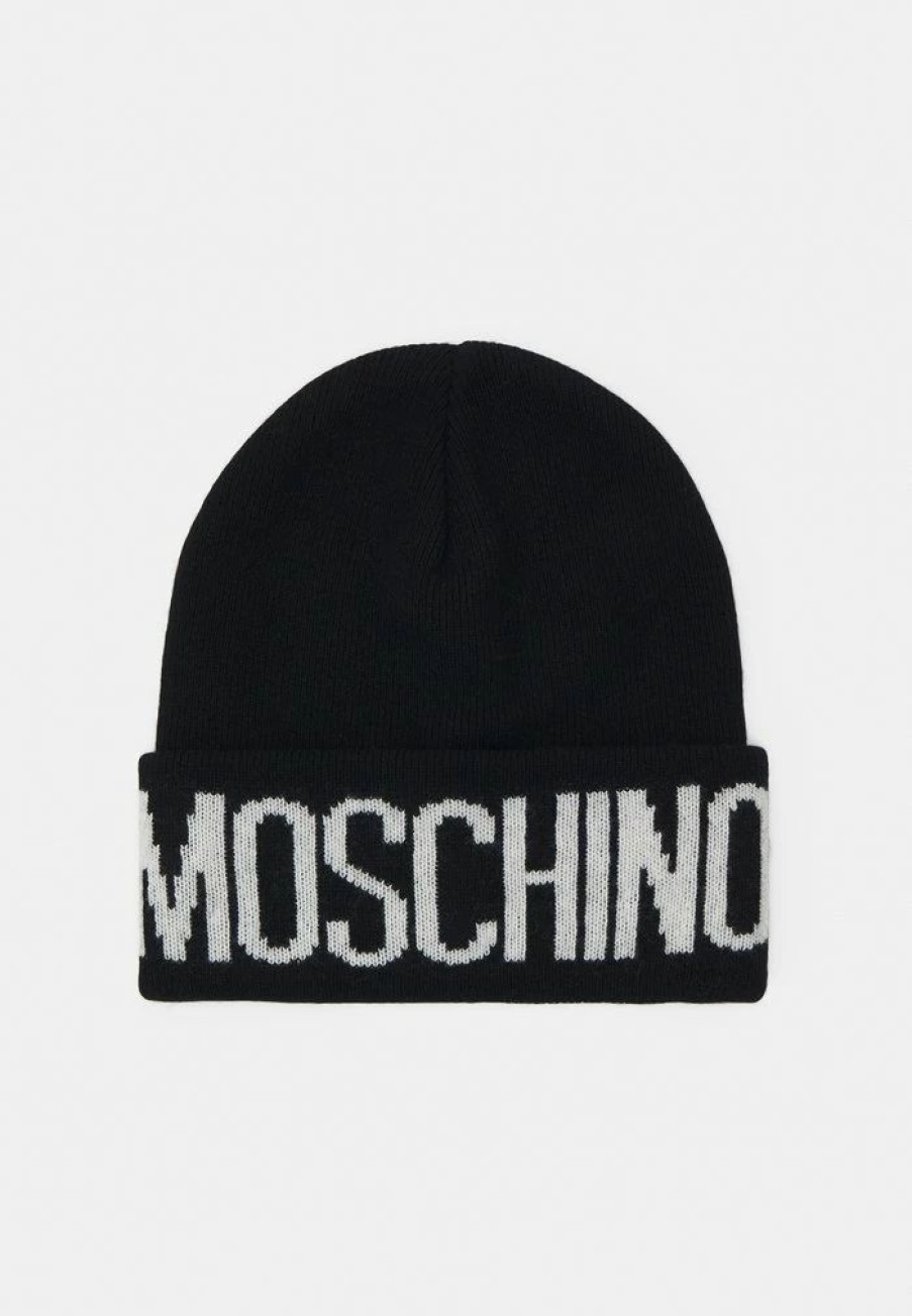 * | Moschino Unisex Beanie Black