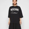 * | Moschino Unitard Jersey Dress Black