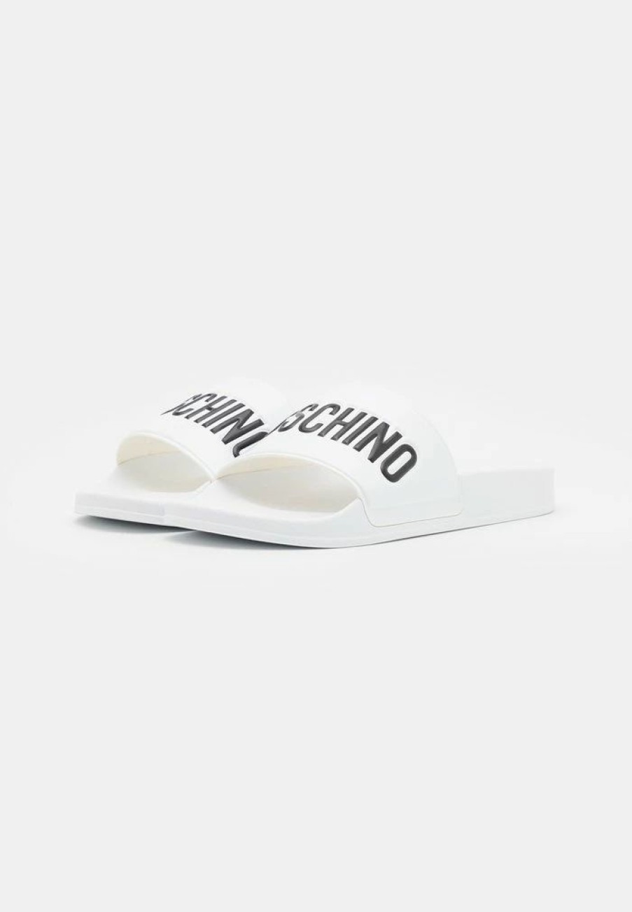 * | Moschino Mules Bianco