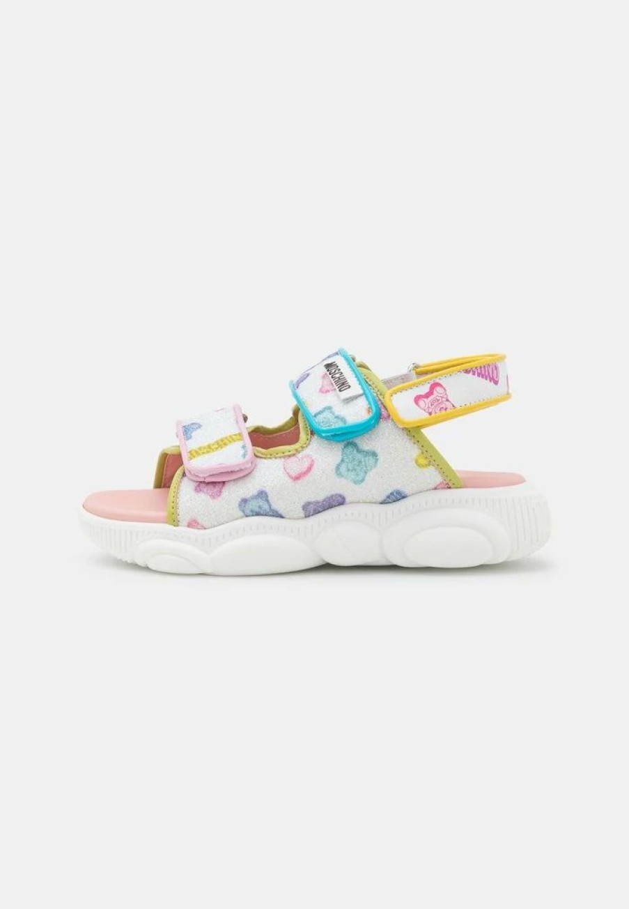 * | Moschino Sandals White/Multicolor