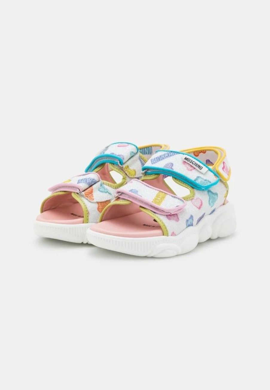 * | Moschino Sandals White/Multicolor