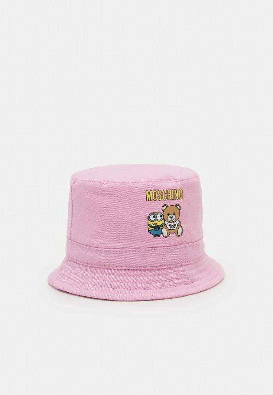 * | Moschino Hat With Gift Box Unisex Hat Sweet Pink