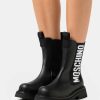 * | Moschino Classic Ankle Boots Nero