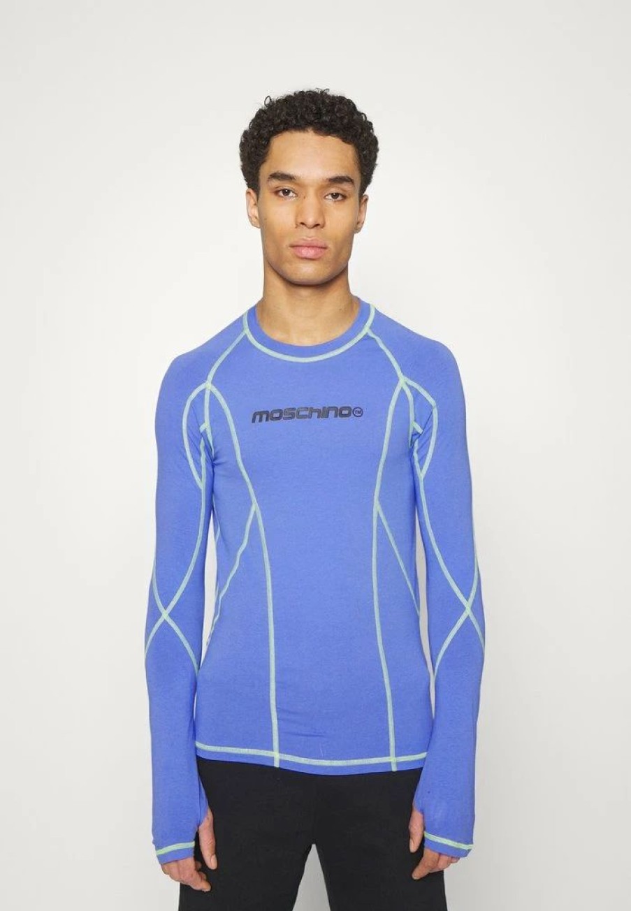 * | Moschino Long Sleeved Top Blue