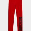 * | Moschino Unisex Leggings Trousers Poppy Red