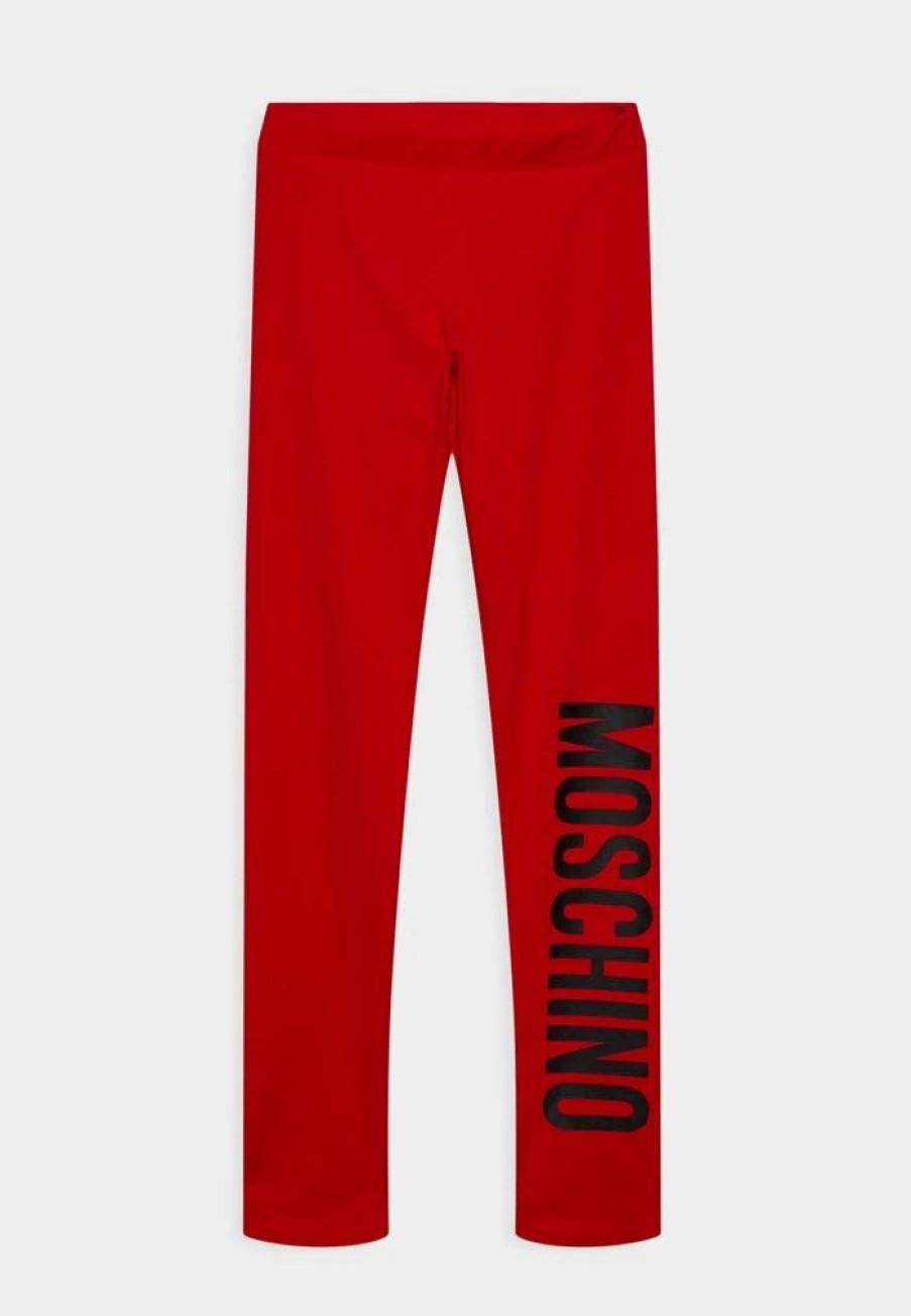 * | Moschino Unisex Leggings Trousers Poppy Red