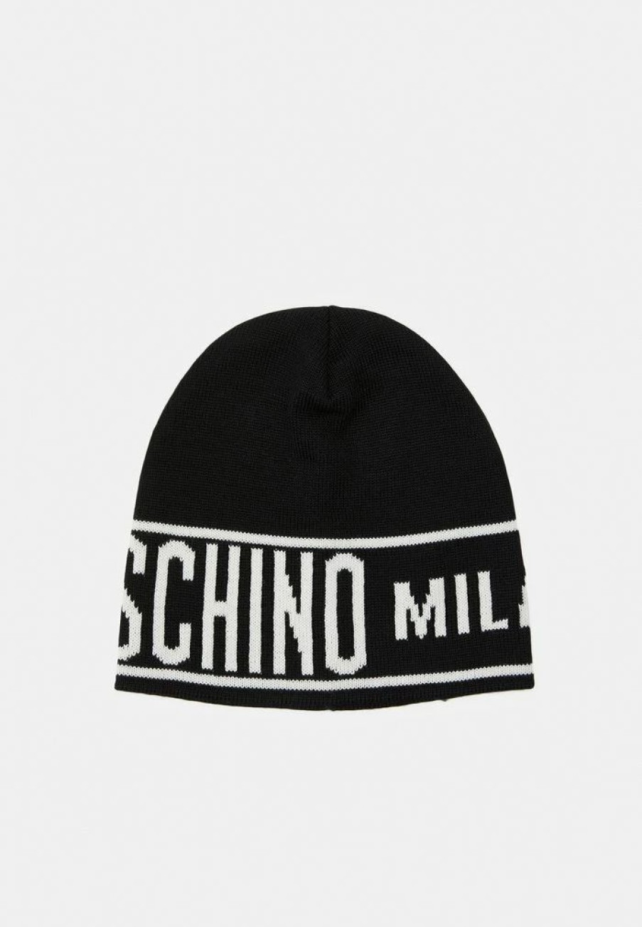 * | Moschino Unisex Beanie Black