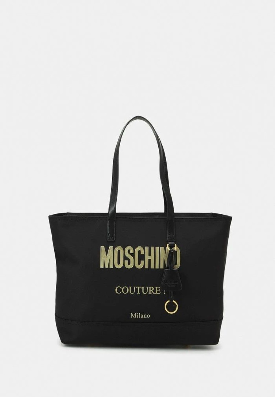 * | Moschino Shoulder Bag Tote Bag Fantasy Black