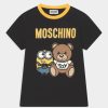 * | Moschino X Minions Print T-Shirt Black