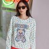 * | Moschino Teddy Sweatshirt White