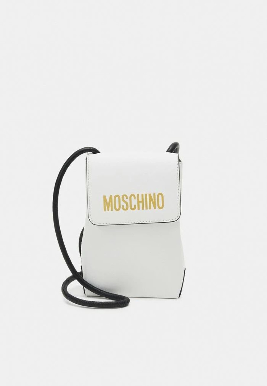 * | Moschino Shoulder Bag Phone Case Fantasy White