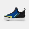 * | Moschino Unisex Trainers Black/Indigo/Neon Yellow