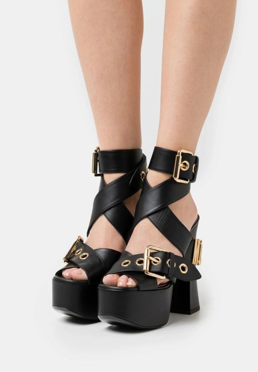 * | Moschino High Heeled Sandals Nero