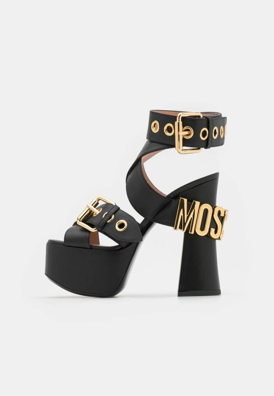 * | Moschino High Heeled Sandals Nero