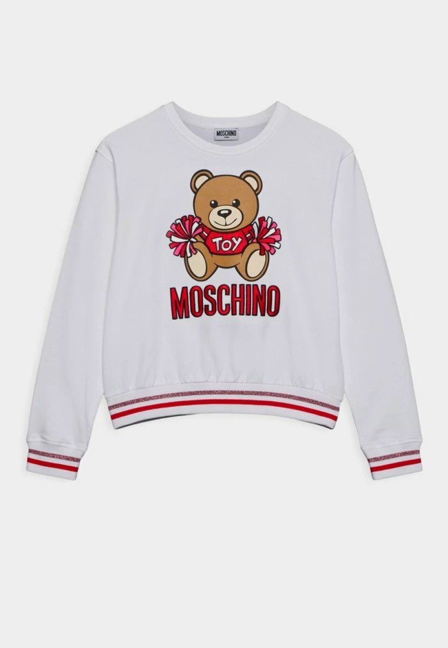 * | Moschino Unisex Sweatshirt Optical White