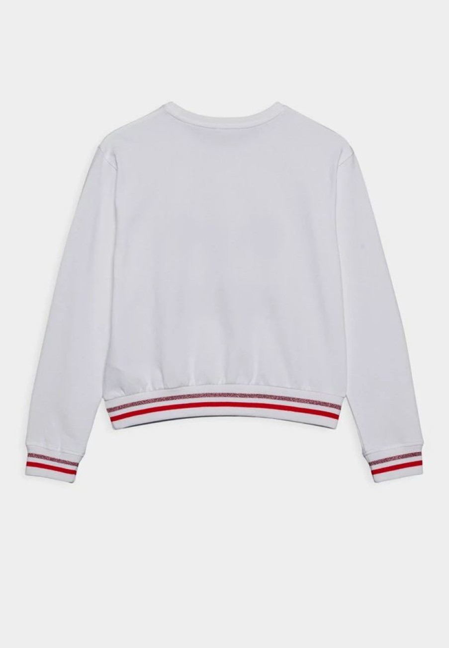 * | Moschino Unisex Sweatshirt Optical White