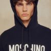 * | Moschino Hoodie Black