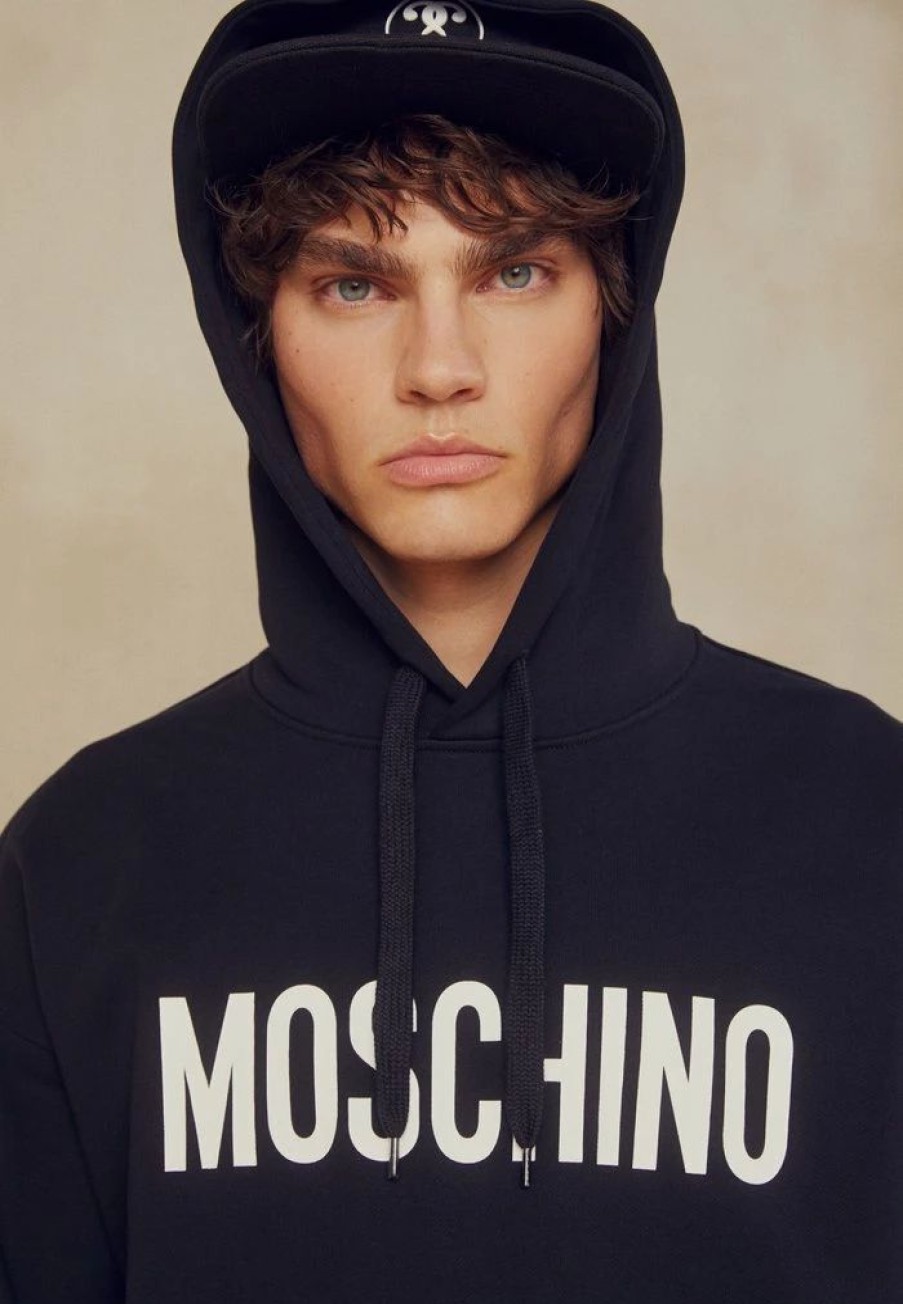 * | Moschino Hoodie Black