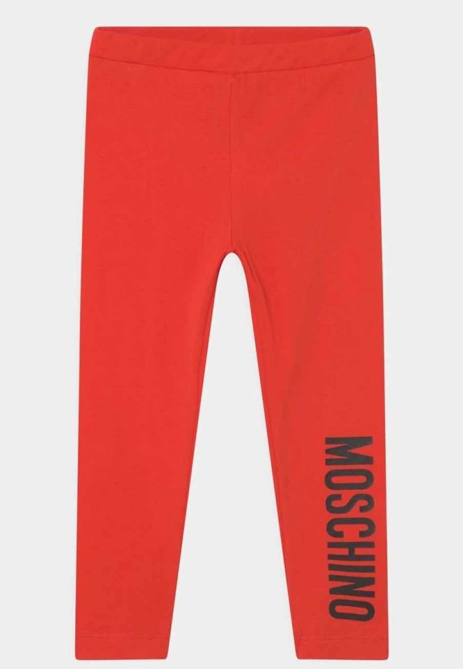 * | Moschino Unisex Leggings Trousers Poppy Red