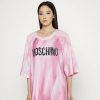 * | Moschino Unitard Jersey Dress Pink