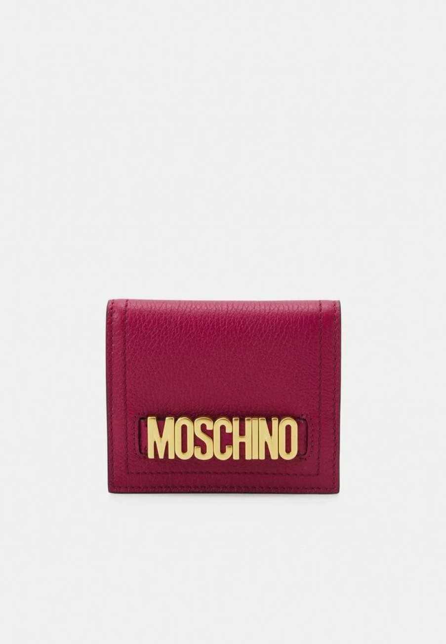 * | Moschino Lettering Wallet Wallet Fucsia