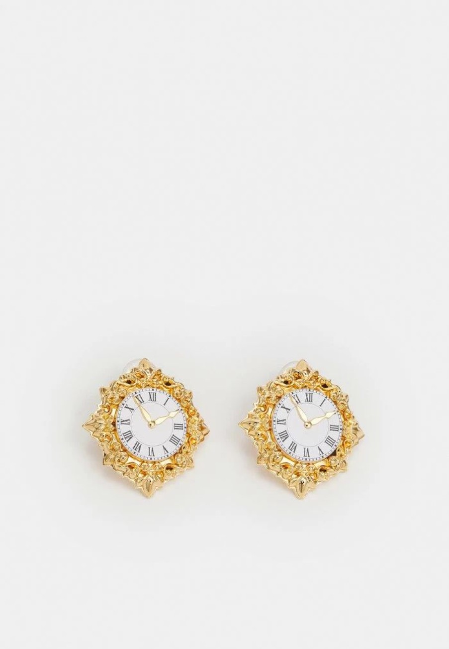 * | Moschino Earrings Earrings Shiny Gold-Coloured