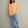 * | Moschino Upper Body Garment Long Sleeved Top Apricot